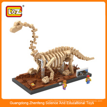 Dinossauro de plástico mini brinquedo 3D puzzle para crianças